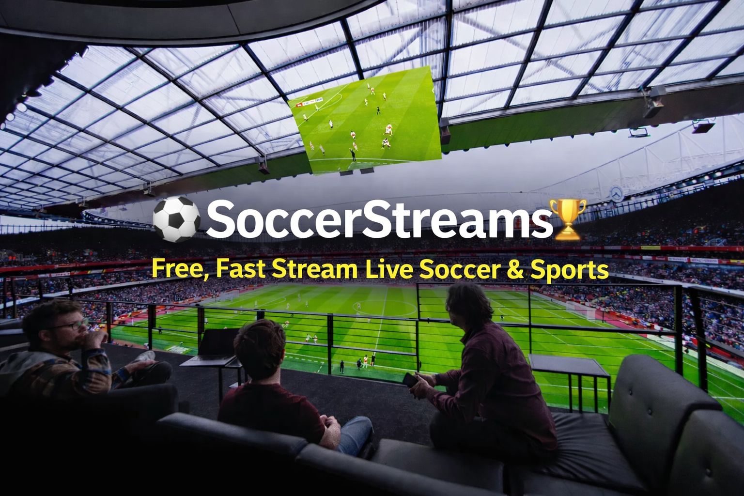 High Quality SoccerStreams Broadcast Interface 2026